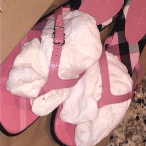 Burberry Flip Flops - Picture 2 of 2